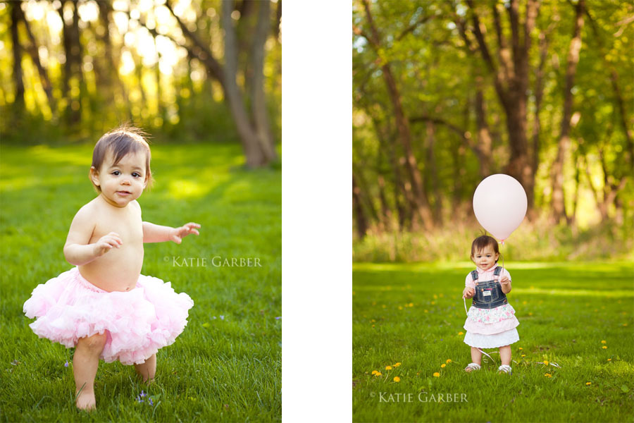 baby girl turning one