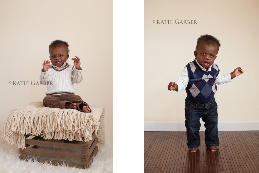 first birthday portraits