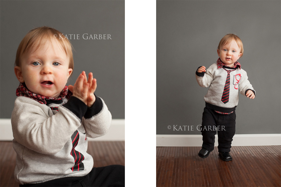 one year baby photo