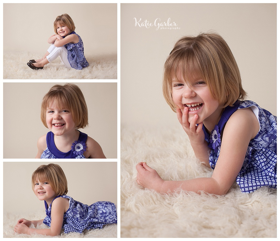 preschool girl portraits