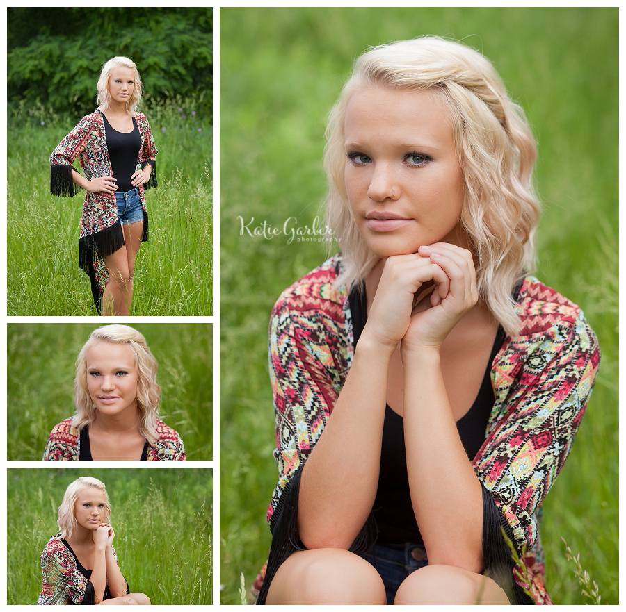 senior portraits teenage girl