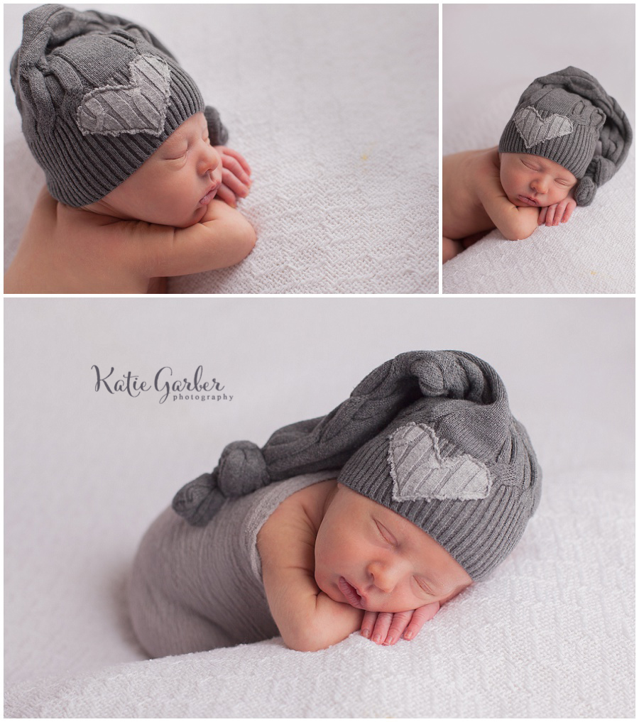 newborn baby upcycled hat