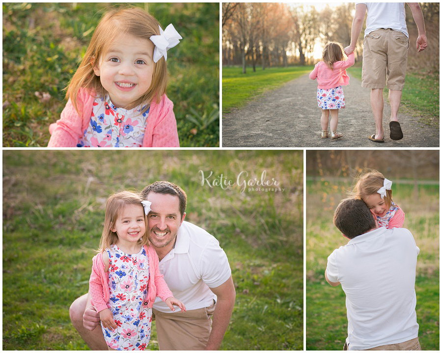 father daughter poses