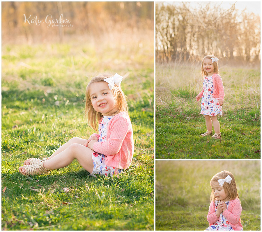 toddler girl outdoor portrait