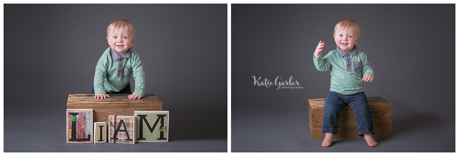 one year photo session