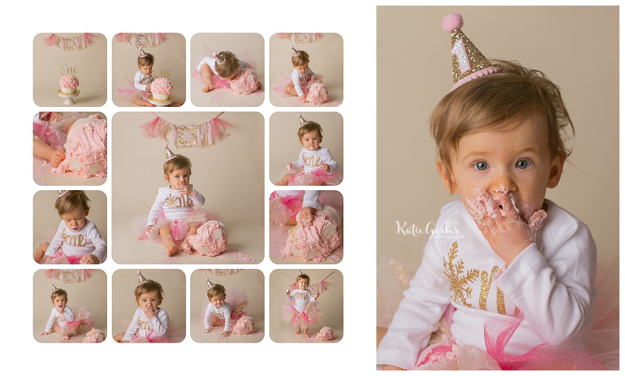 cake smash pink tutu