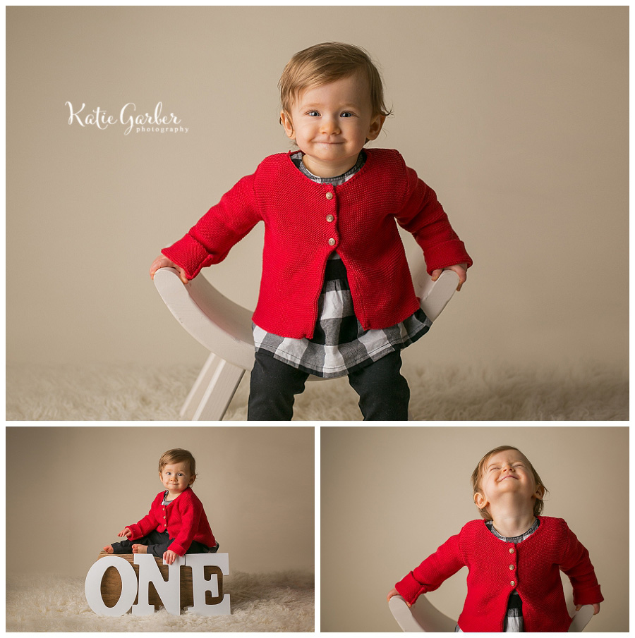 one year baby photo studio
