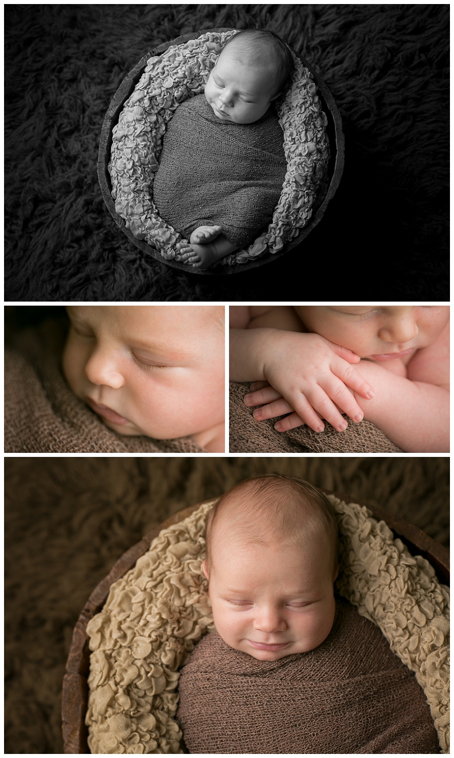 newborn baby macro details