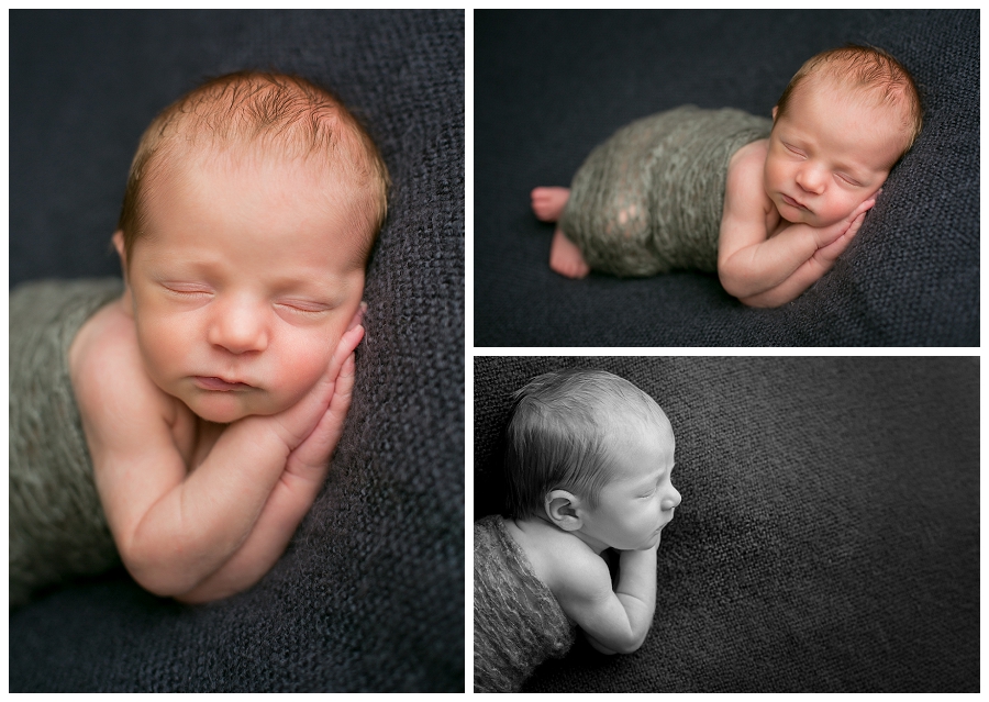 Katie Garber Photography – Williamsport family photographer – baby boy on blue